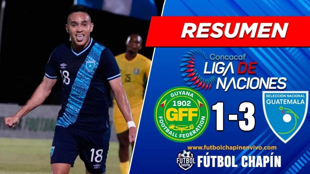 ⁣🔥 VICTORIA CHAPINA!!!! Resumen GUYANA VS GUATEMALA - Liga de Naciones de Concacaf 2025