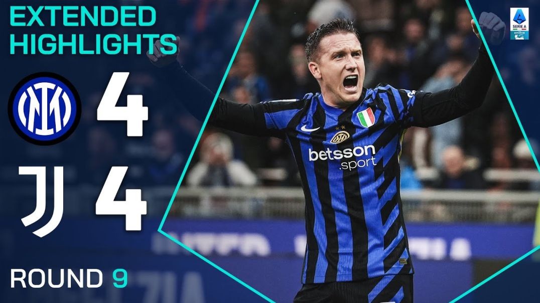 ⁣INTER-JUVENTUS 4-4 _ EXTENDEND HIGHLIGHTS _ SERIE A 2024_25