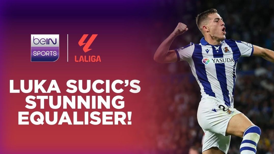 Luka Sučić's WONDER GOAL salvages point for Sociedad vs Atletico! _ LaLiga 24_25 Moments