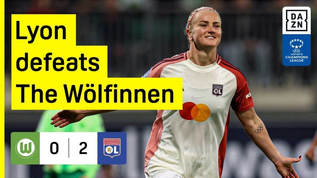 ⁣HIGHLIGHTS - VfL Wolfsburg  vs. Olympique Lyonnais - UEFA Women's Champions League 24-25