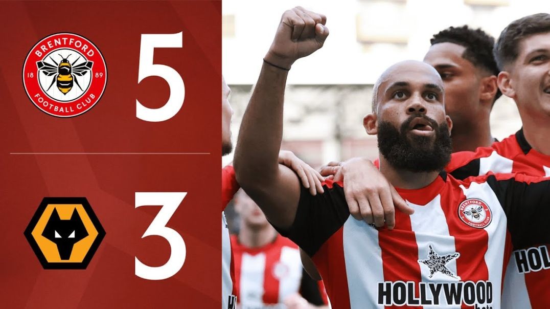 ⁣Bees hit FIVE + Mbeumo scores AGAIN 🤯 - Brentford 5-3 Wolves - Premier League Highlights