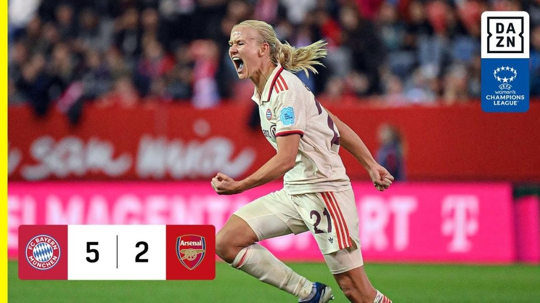 ⁣HIGHLIGHTS - FC Bayern München vs. Arsenal FC -- UEFA Women's Champions League 2024-25 (Deutsch