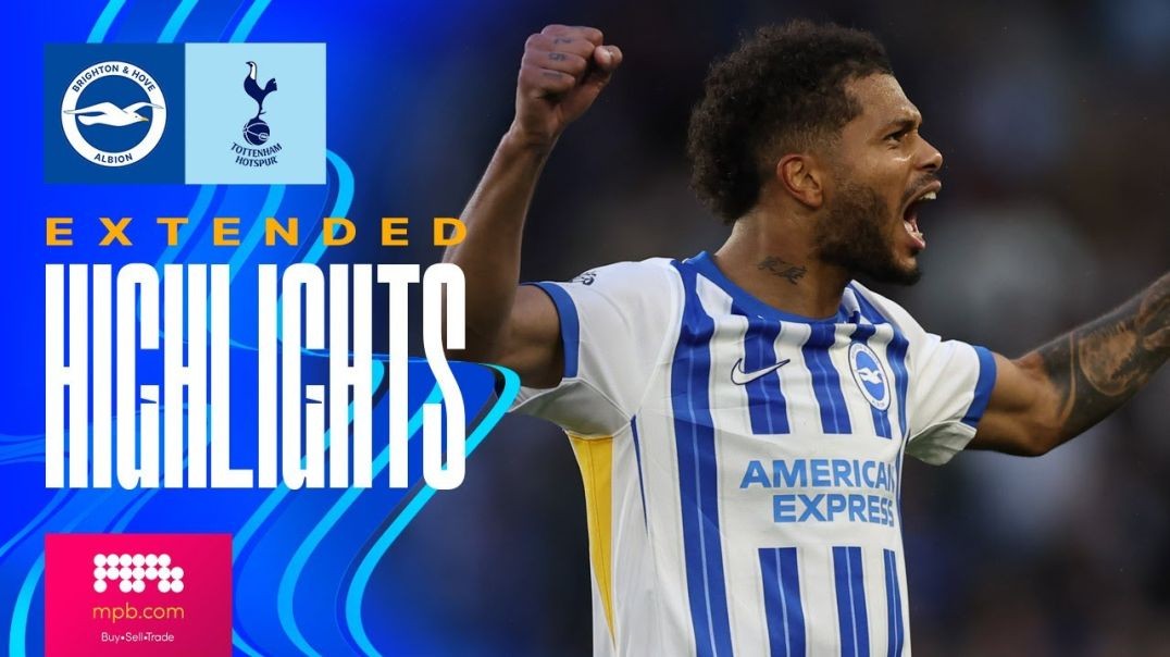 ⁣EXTENDED HIGHLIGHTS - Brighton v Tottenham - Premier League