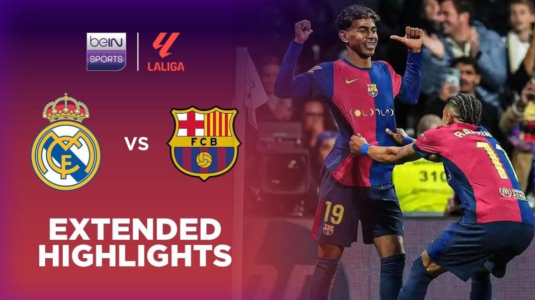 Real Madrid 0-4 Barcelona _ LaLiga 24_25 Extended Match Highlights