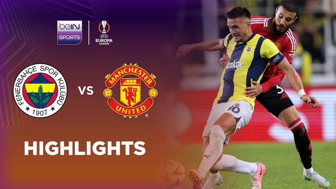 ⁣Fenerbahçe 1-1 Manchester United _ Europa League 24_25 Match Highlights