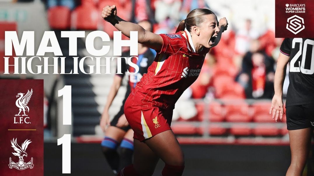 ⁣Classy Kapocs Goal - Liverpool FC Women 1-1 Crystal Palace - Highlights