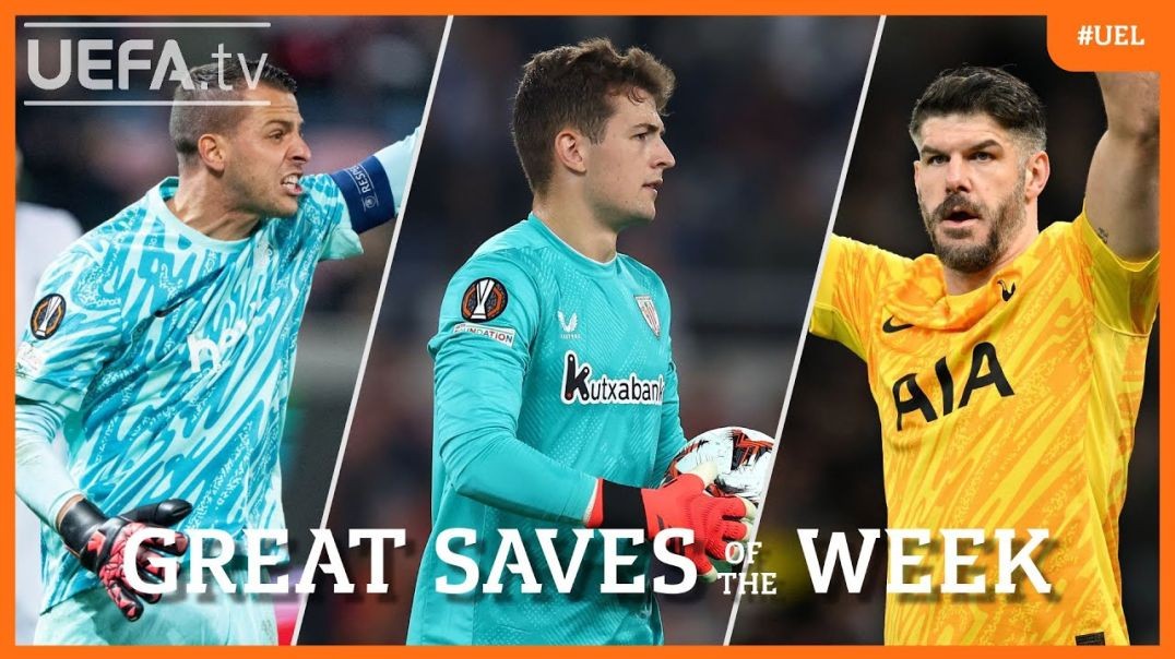 ⁣#uel Great Saves Matchday 3 _ Moris, Agirrezabala, Forster