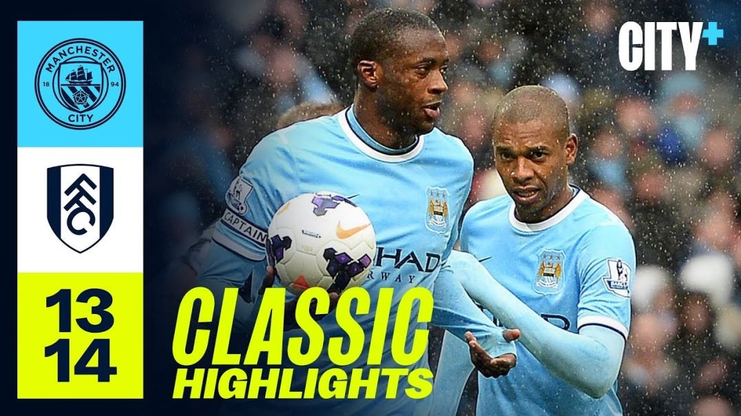 ⁣DEMICHELIS ICONIC GOAL! _ Man City 5-0 Fulham _ Classic Highlights