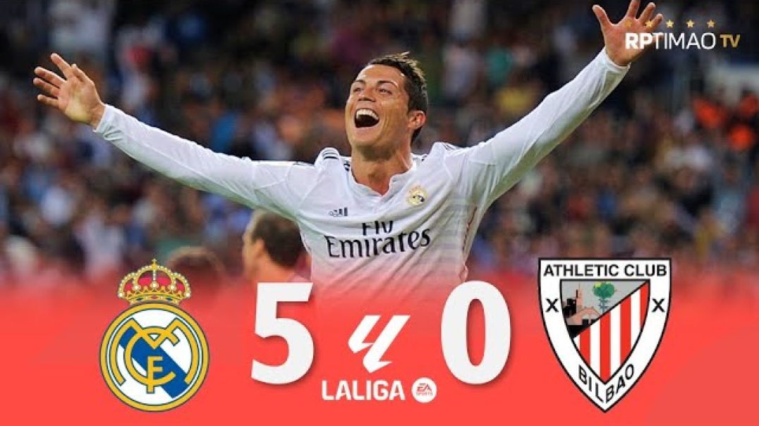 Real Madrid 5 x 0 Athletic Bilbao (C