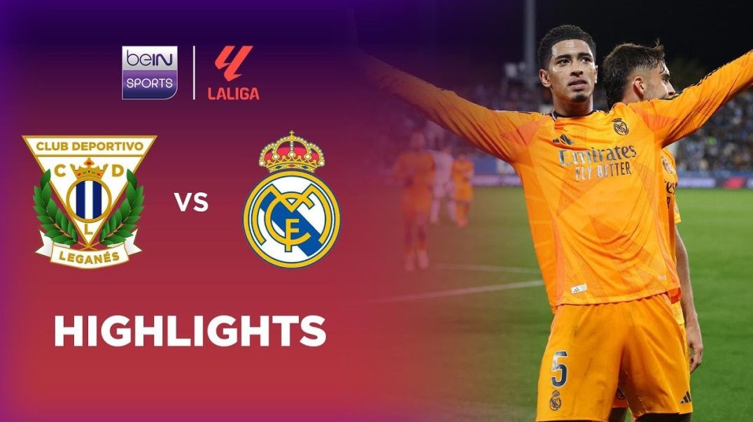 Leganes 0-3 Real Madrid   LaLiga 24 25 Match Highlights