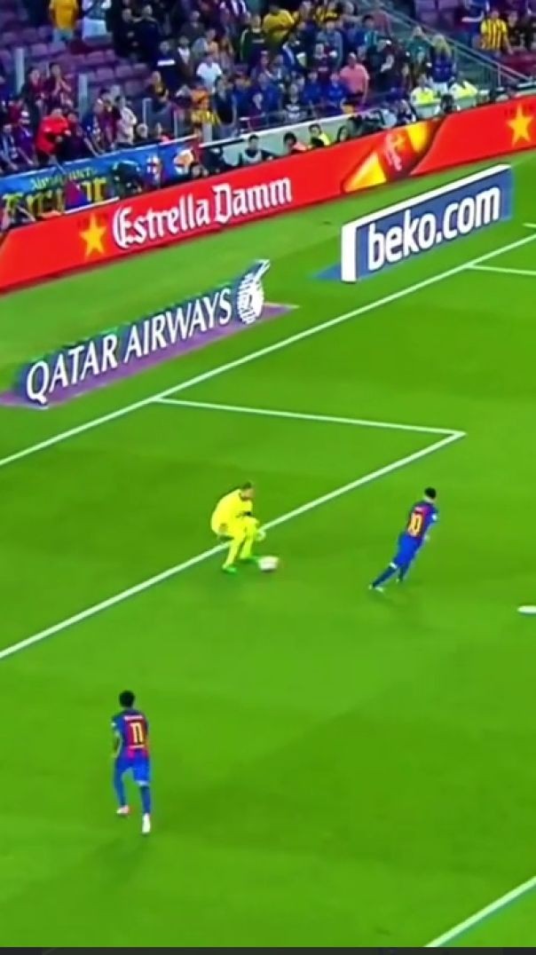 Messi Vs Goallkeepers ☠️🔥