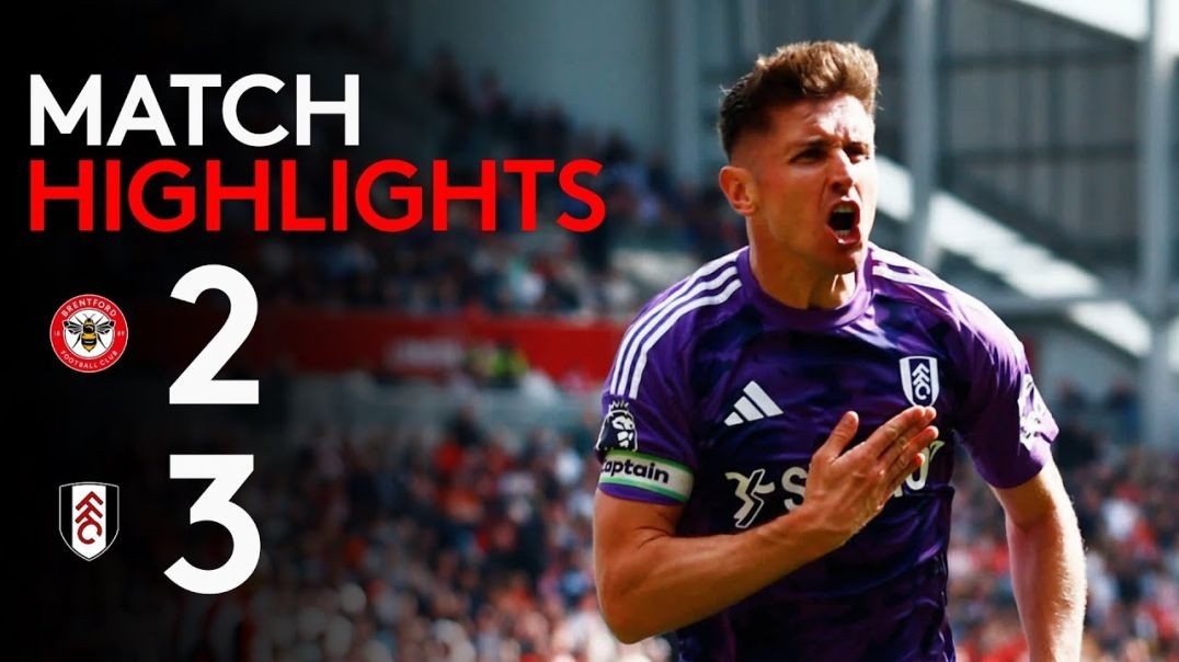 ⁣HIGHLIGHTS _ Brentford 2-3 Fulham _ Wilson grabs winner again