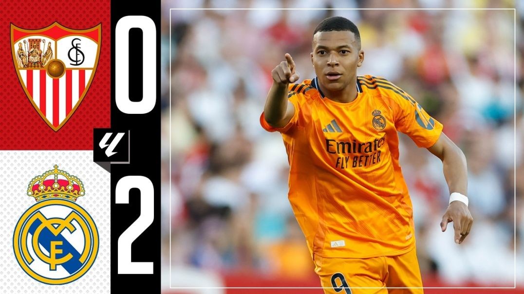 ⁣HIGHLIGHTS _ Sevilla FC 0-2 Real Madrid _ LaLiga 2024_25