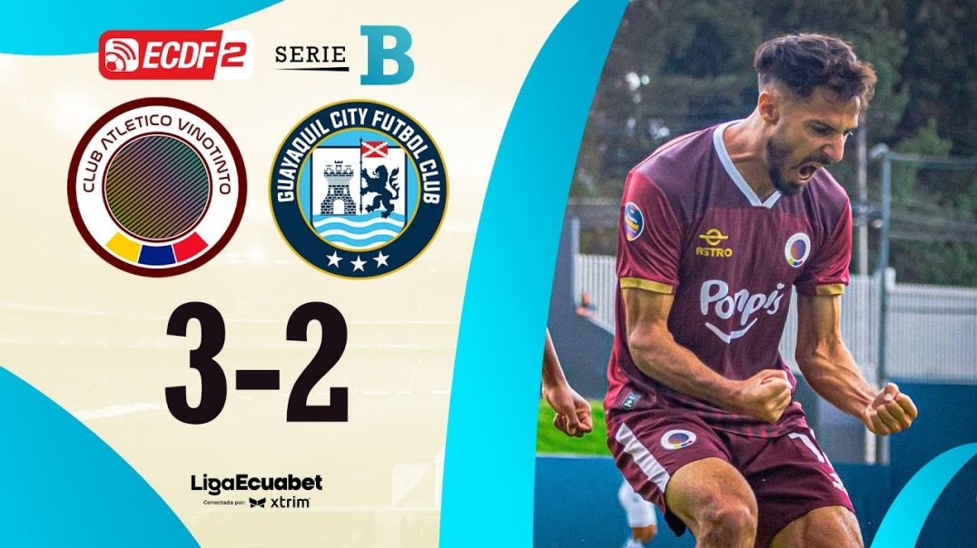 ⁣RESUMEN COMPLETO: ATL. VINOTINTO 3-2 GUAYAQUIL CITY l LIGA ECUABET SERIE B - FECHA 15