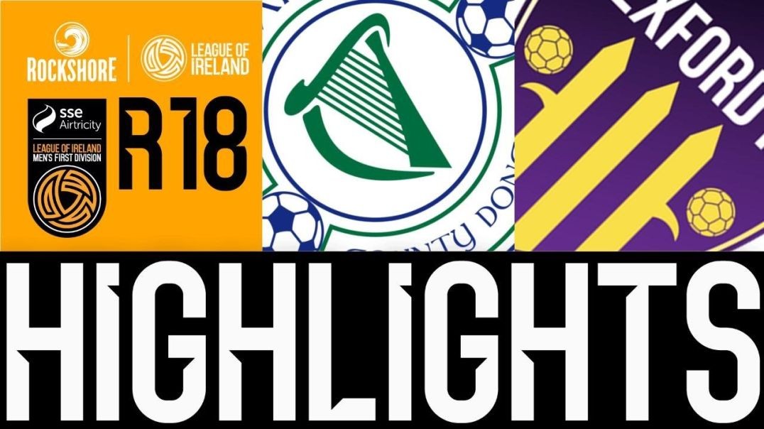 ⁣SSE Airtricity Men's First Division   Round 18   Finn Harps 1-1 Wexford   Highlights