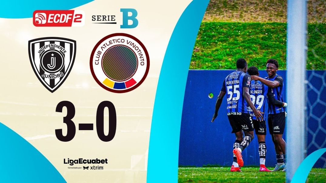 ⁣RESUMEN COMPLETO: IND. JRS 3-0 ATL. VINOTINTO | LIGA ECUABET SERIE B - FECHA 14