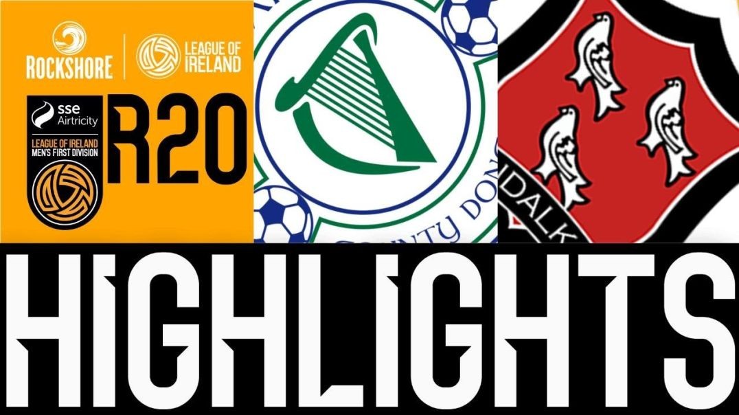 ⁣First Division   Round 20   Finn Harps 1-0 Dundalk   Highlights