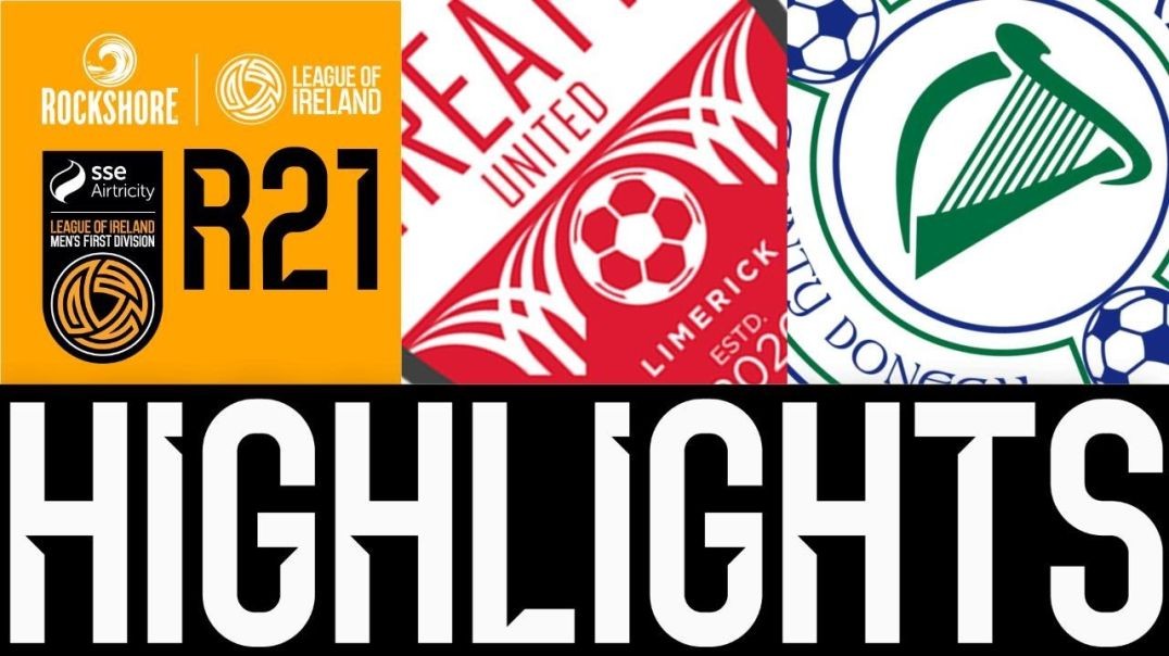 First Division   Round 21   Treaty United 0-1 Finn Harps   Highlights