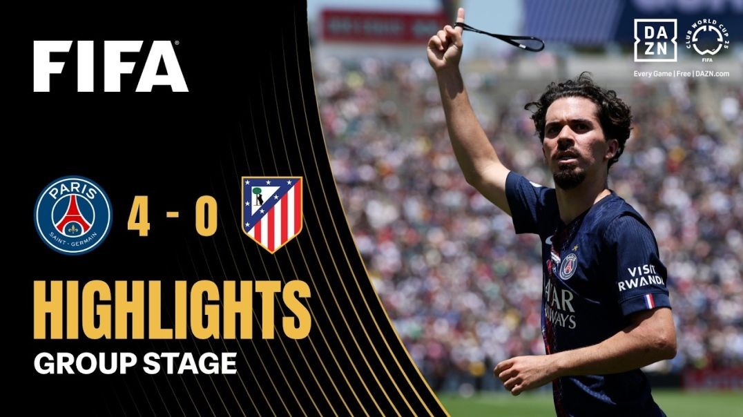 ⁣Paris Saint-Germain vs Atlético de Madrid Highlights   FIFA Club World Cup 2025