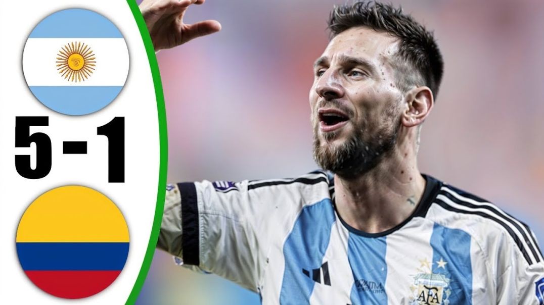 ⁣Argentina vs Colombia 5-1 - All Goals &amp;amp; Highlights - 2025