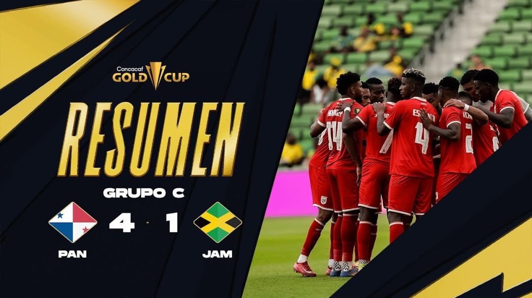 ⁣Panamá 4-1 Jamaica   Copa Oro 2025   Fase de Grupos