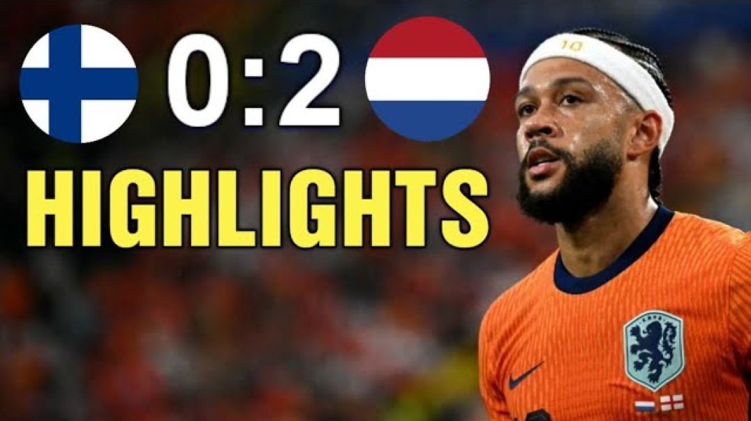 ⁣Finland vs Netherlands 0-2 Highlights (European Qualifiers World Cup 2026) Netherlands Finland