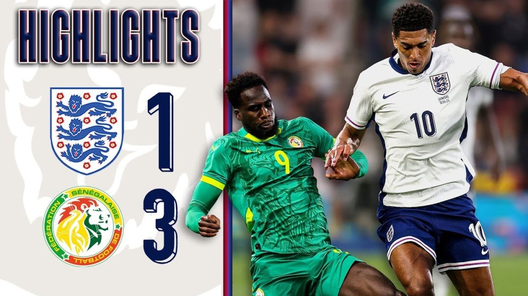 ⁣England 1-3 Senegal   International Friendly   Highlights