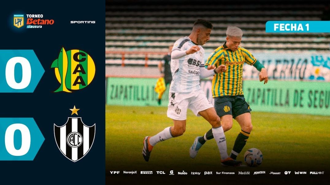 ALDOSIVI 0 - 0 CENTRAL CÓRDOBA I Resumen del partido   #torneobetano Clausura 2025