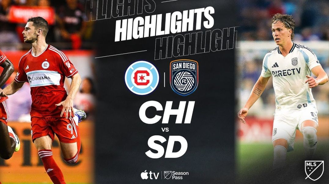 ⁣Chicago Fire FC vs. San Diego FC | Full Match Highlights | Anders Dreyer Brace!