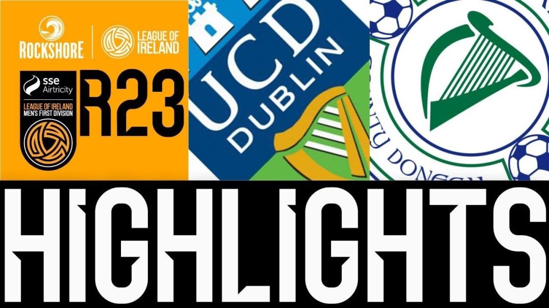 SSE Airtricity Men's First Division   Round 23   UCD 3-1 UCD   Highlights