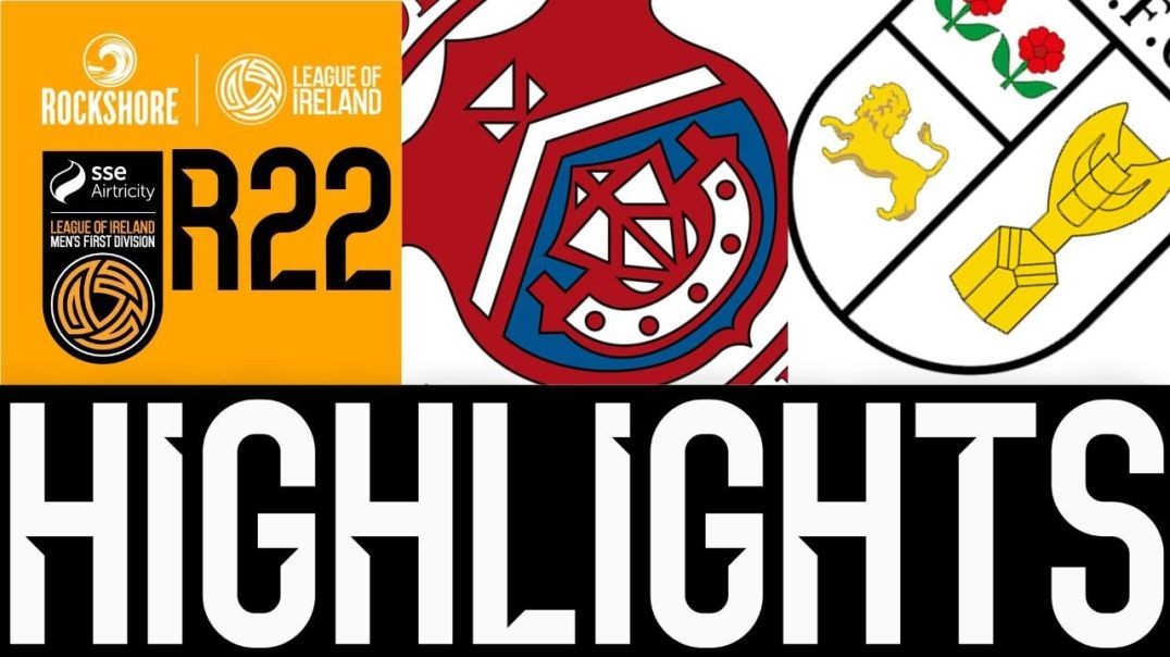 SSE Airtricity Men's First Division | Round 22 | Cobh Ramblers 2-1 Athlone Town | Highlights